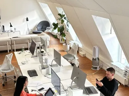 Equipe marketing reunion